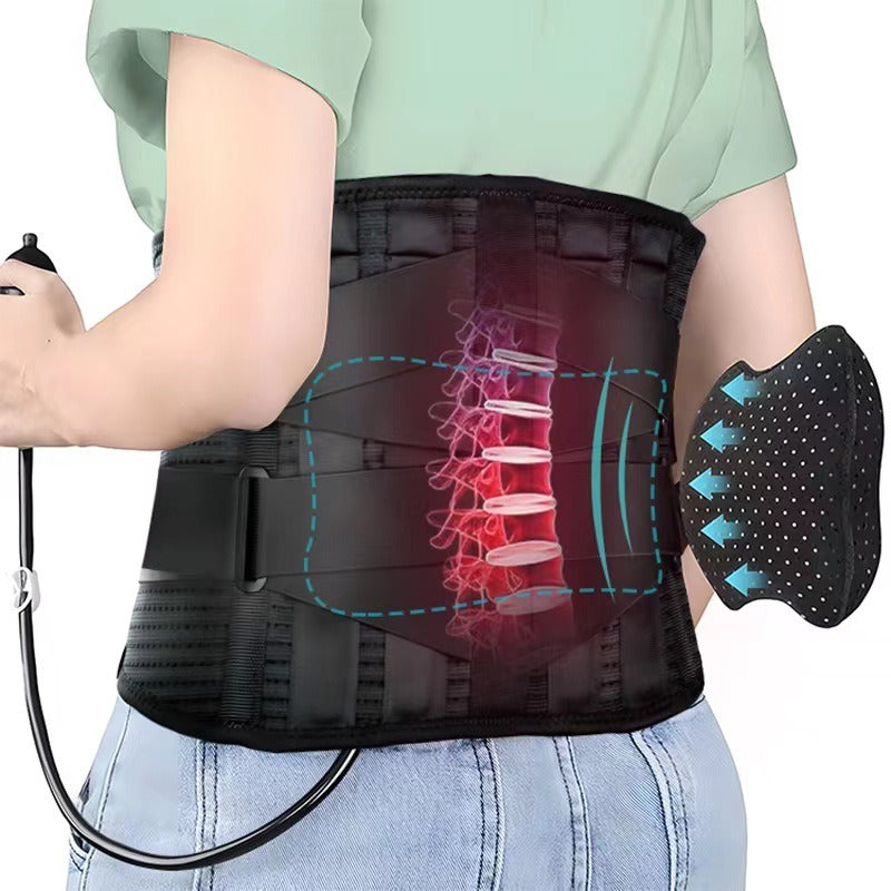 Breathable Back Support Belt for Warehouse Workers & Truck Drivers